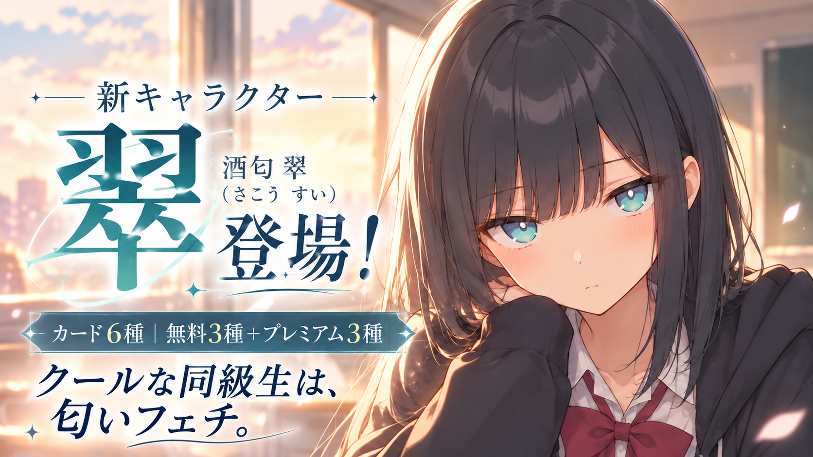 新キャラクター 翠（酒匂翠）
